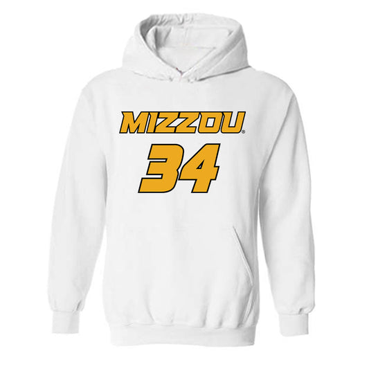 Missouri - NCAA Women's Basketball : Hannah Linthacum - Classic Shersey Hooded Sweatshirt-0