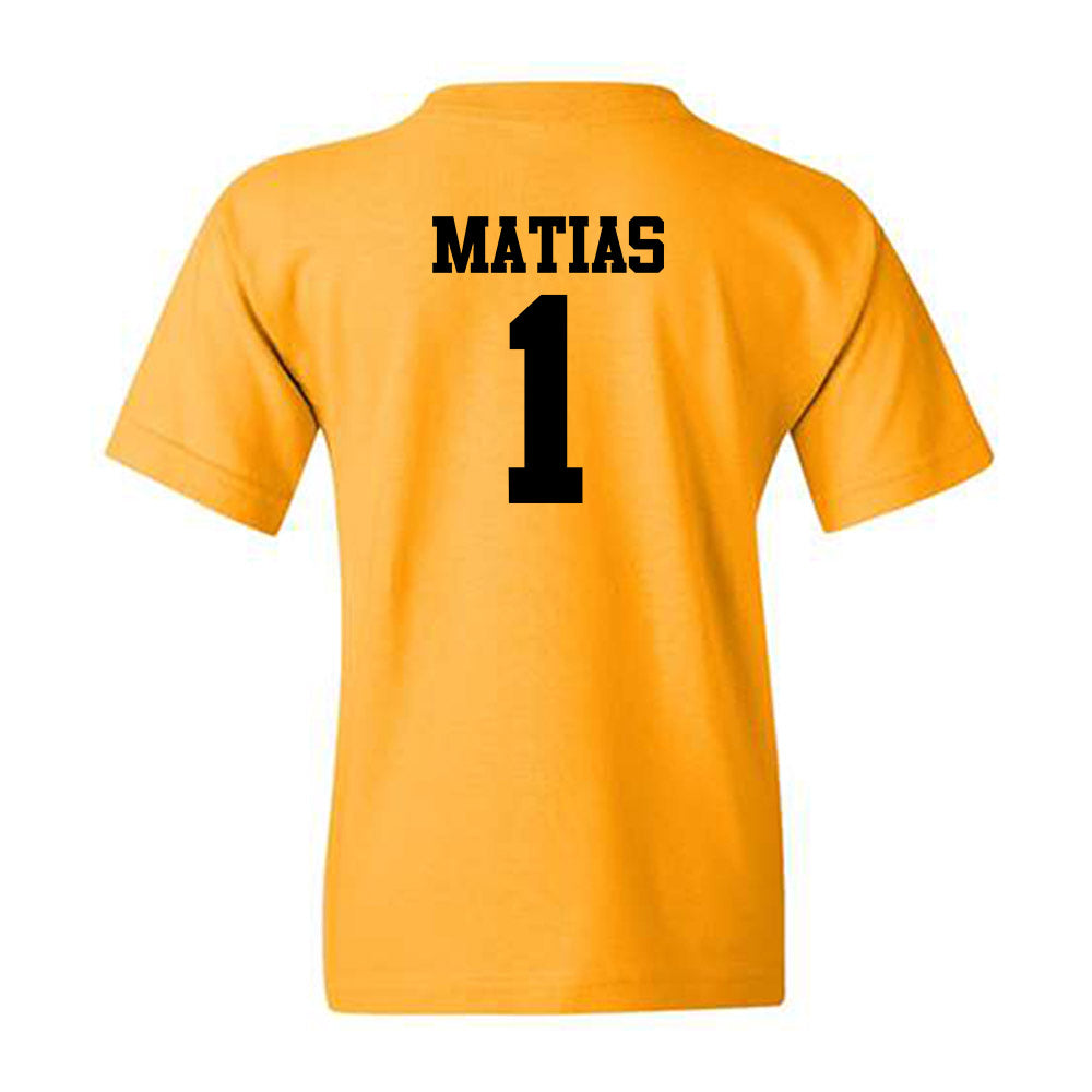 Missouri - NCAA Women's Volleyball : Zoey Matias - Generic Shersey Youth T-Shirt-1