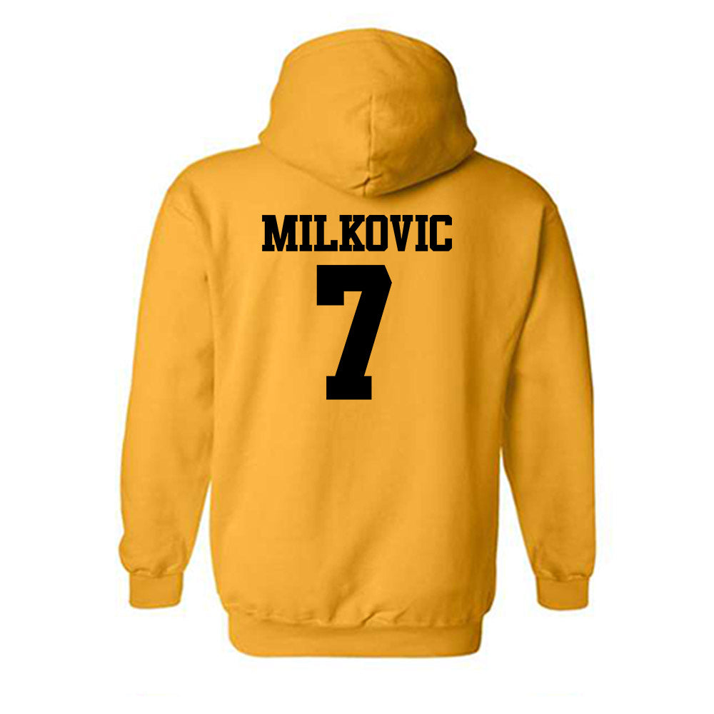 Missouri - NCAA Women's Basketball : Lucija Milkovic - Generic Shersey Hooded Sweatshirt-1