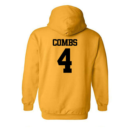 Missouri - NCAA Women's Soccer : Callaway Combs - Generic Shersey Hooded Sweatshirt-1