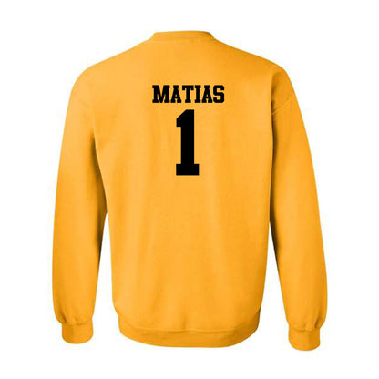 Missouri - NCAA Women's Volleyball : Zoey Matias - Generic Shersey Crewneck Sweatshirt-1