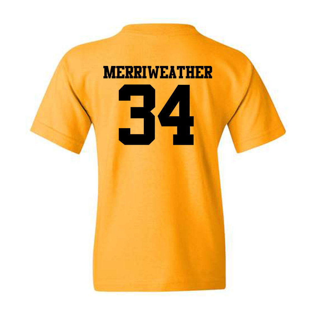 Missouri - NCAA Football : Ricardo Merriweather - Youth T-Shirt