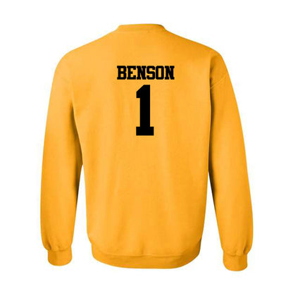 Missouri - NCAA Baseball : Cameron Benson - Generic Shersey Crewneck Sweatshirt-1