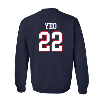 Gonzaga - NCAA Men's Basketball : Jun Seok Yeo - Classic Shersey Crewneck Sweatshirt