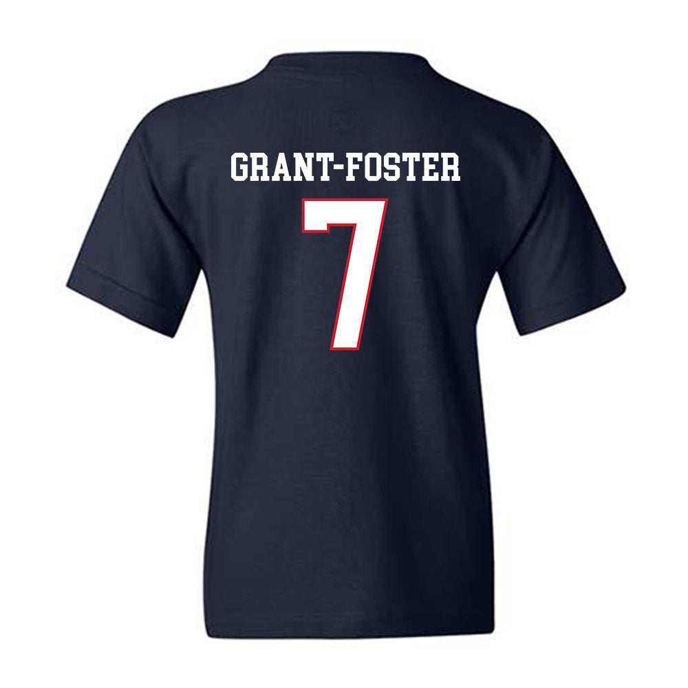 Gonzaga - NCAA Men's Basketball : Tyon Grant-Foster - Classic Shersey Youth T-Shirt-1