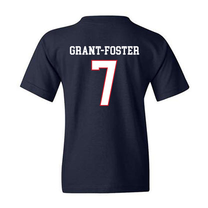 Gonzaga - NCAA Men's Basketball : Tyon Grant-Foster - Classic Shersey Youth T-Shirt-1
