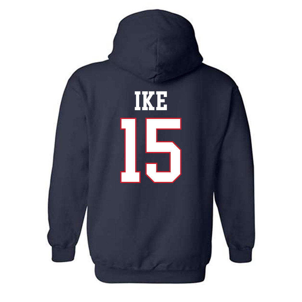 Gonzaga - NCAA Men's Basketball : Graham Ike - Classic Shersey Hooded Sweatshirt-1