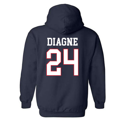 Gonzaga - NCAA Men's Basketball : Ismaila Diagne - Classic Shersey Hooded Sweatshirt