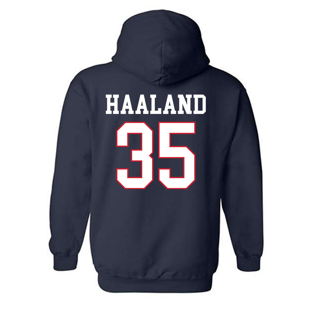 Gonzaga - NCAA Men's Basketball : Noah Haaland - Classic Shersey Hooded Sweatshirt