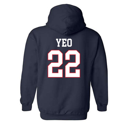 Gonzaga - NCAA Men's Basketball : Jun Seok Yeo - Classic Shersey Hooded Sweatshirt