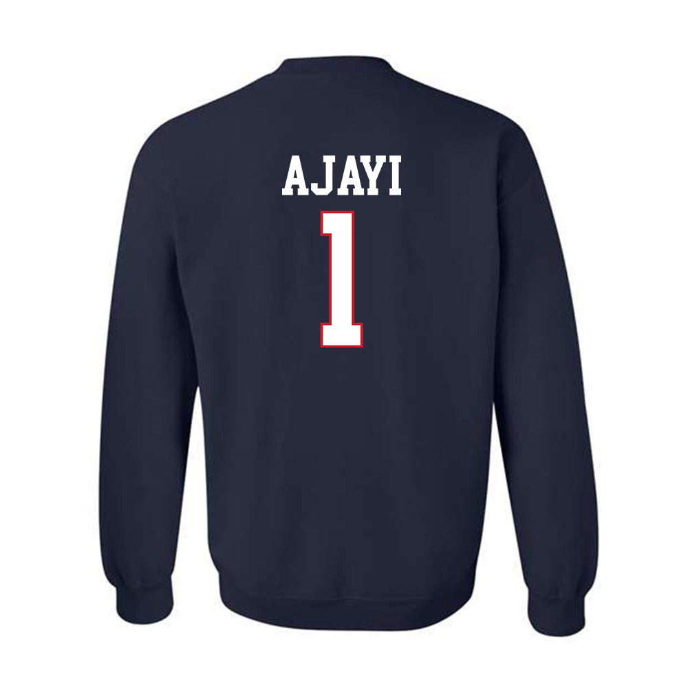 Gonzaga - NCAA Men's Basketball : Michael Ajayi - Classic Shersey Crewneck Sweatshirt-1