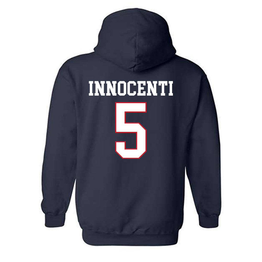 Gonzaga - NCAA Men's Basketball : Emmanuel Innocenti - Classic Shersey Hooded Sweatshirt