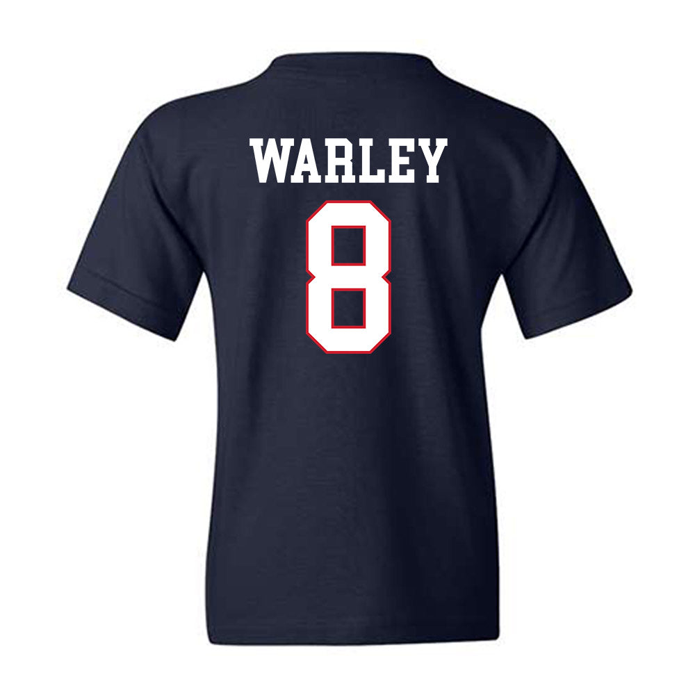 Gonzaga - NCAA Men's Basketball : Jalen Warley - Classic Shersey Youth T-Shirt-1