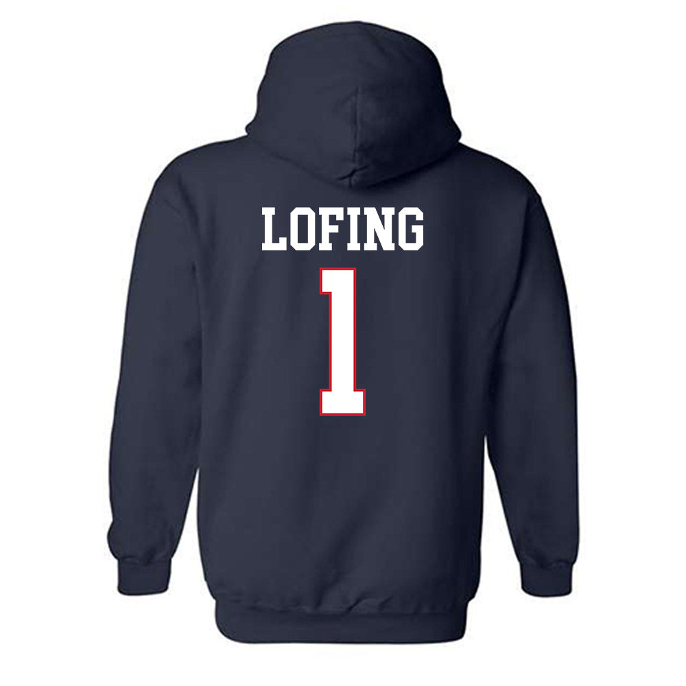 Gonzaga - NCAA Women's Basketball : Paige Lofing - Classic Shersey Hooded Sweatshirt-1