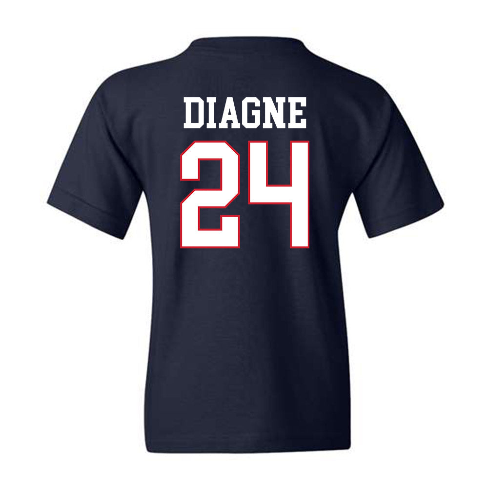 Gonzaga - NCAA Men's Basketball : Ismaila Diagne - Classic Shersey Youth T-Shirt