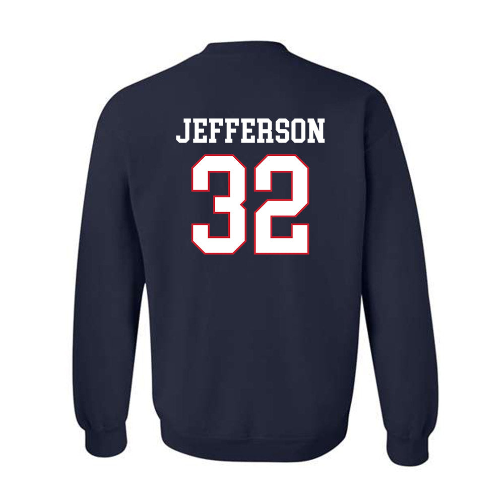 Gonzaga - NCAA Men's Basketball : Parker Jefferson - Classic Shersey Crewneck Sweatshirt-1