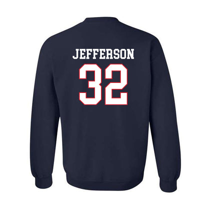 Gonzaga - NCAA Men's Basketball : Parker Jefferson - Classic Shersey Crewneck Sweatshirt-1
