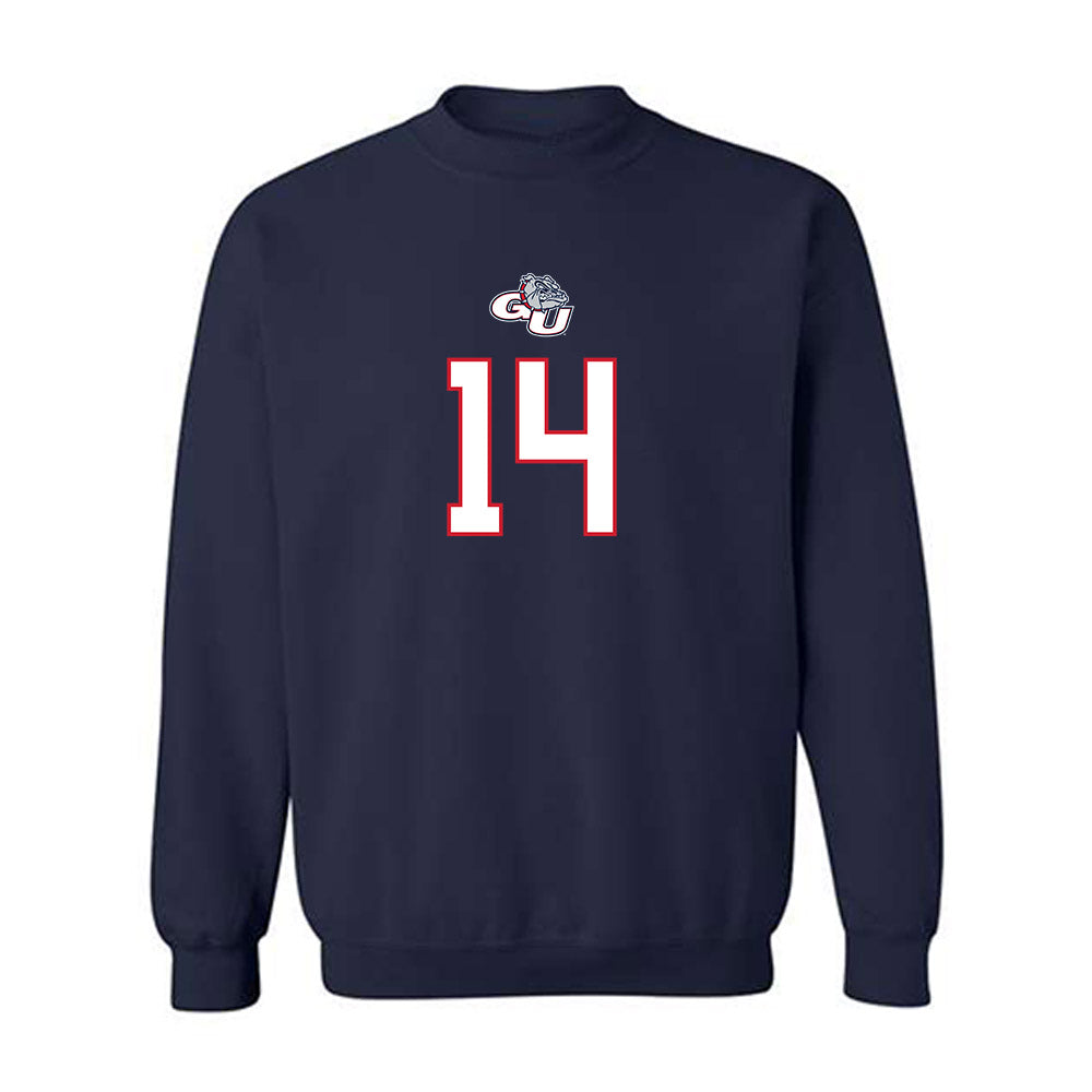 Gonzaga - NCAA Men's Basketball : Alonzo Metz - Classic Shersey Crewneck Sweatshirt-0
