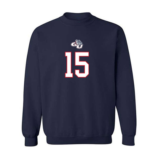 Gonzaga - NCAA Men's Basketball : Graham Ike - Classic Shersey Crewneck Sweatshirt-0