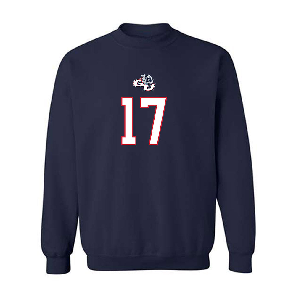 Gonzaga - NCAA Men's Basketball : Mario Saint-Supery - Classic Shersey Crewneck Sweatshirt-0