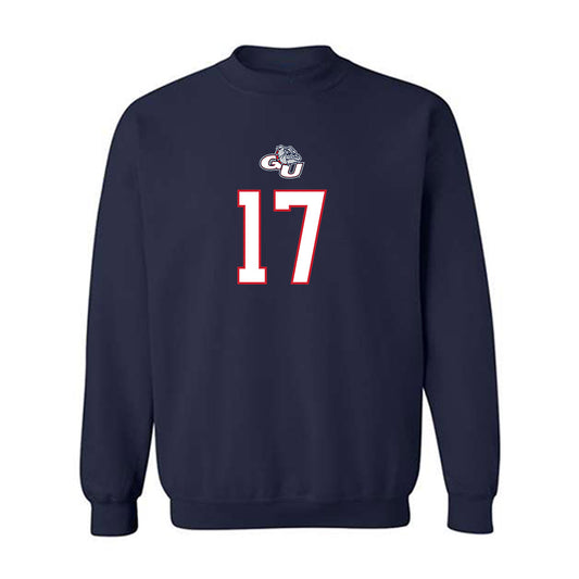 Gonzaga - NCAA Men's Basketball : Mario Saint-Supery - Classic Shersey Crewneck Sweatshirt-0
