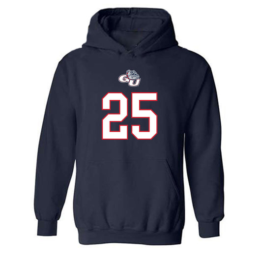 Gonzaga - NCAA Women's Basketball : Zeryhia Aokuso - Classic Shersey Hooded Sweatshirt-0