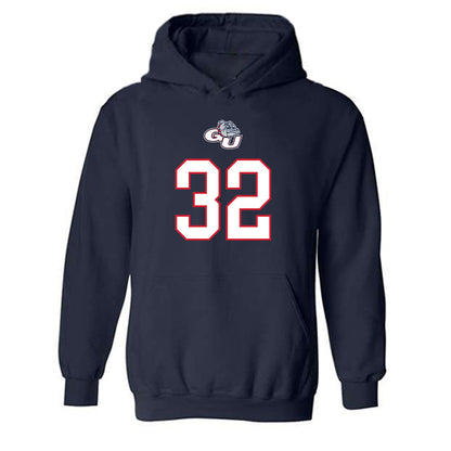 Gonzaga - NCAA Men's Basketball : Parker Jefferson - Classic Shersey Hooded Sweatshirt-0