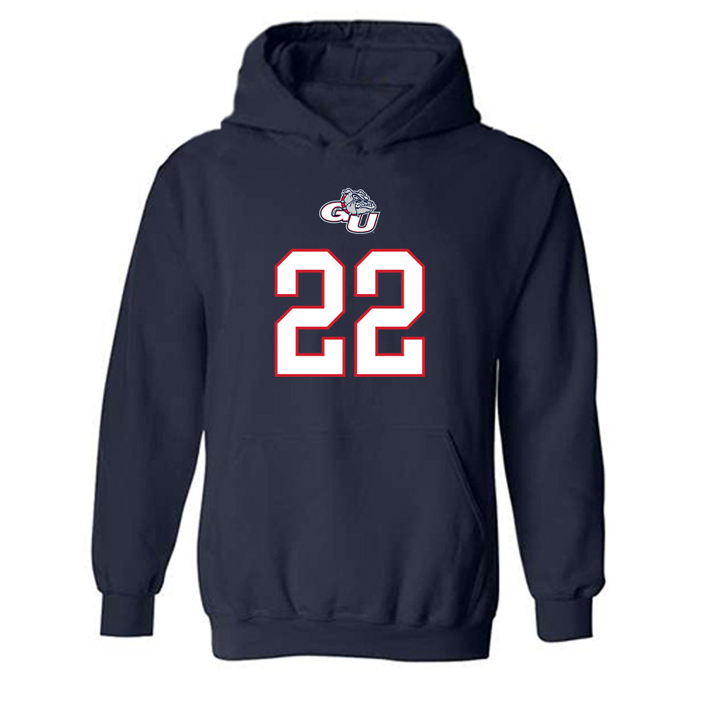 Gonzaga - NCAA Men's Basketball : Jun Seok Yeo - Classic Shersey Hooded Sweatshirt