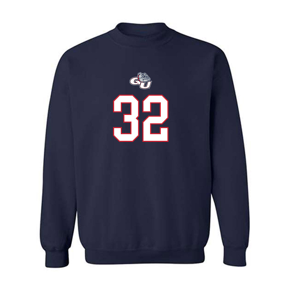 Gonzaga - NCAA Men's Basketball : Parker Jefferson - Classic Shersey Crewneck Sweatshirt-0