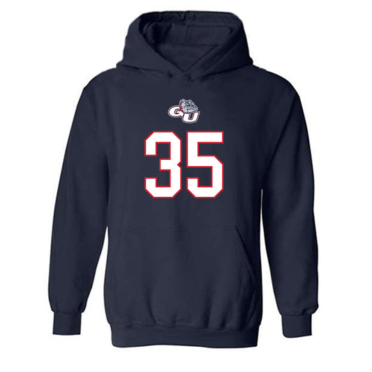 Gonzaga - NCAA Men's Basketball : Noah Haaland - Classic Shersey Hooded Sweatshirt