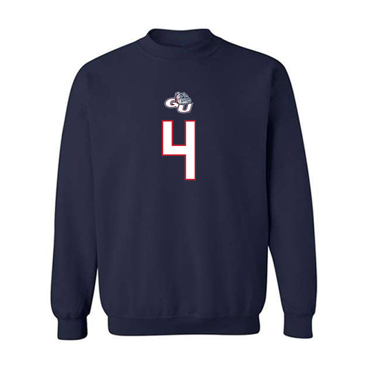Gonzaga - NCAA Men's Basketball : Davis Fogle - Classic Shersey Crewneck Sweatshirt-0