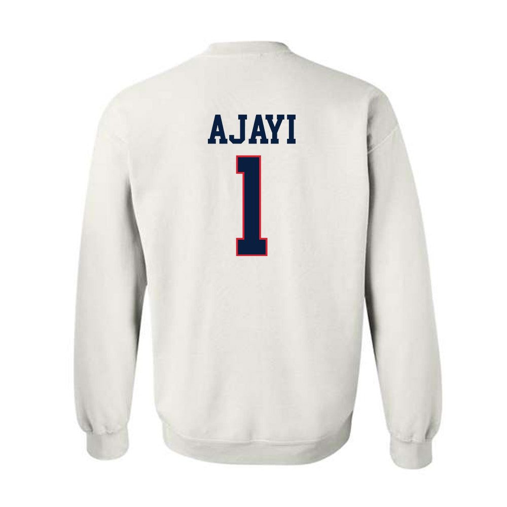 Gonzaga - NCAA Men's Basketball : Michael Ajayi - Classic Shersey Crewneck Sweatshirt-1