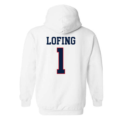 Gonzaga - NCAA Women's Basketball : Paige Lofing - Classic Shersey Hooded Sweatshirt-1