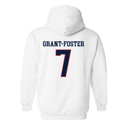Gonzaga - NCAA Men's Basketball : Tyon Grant-Foster - Classic Shersey Hooded Sweatshirt-1