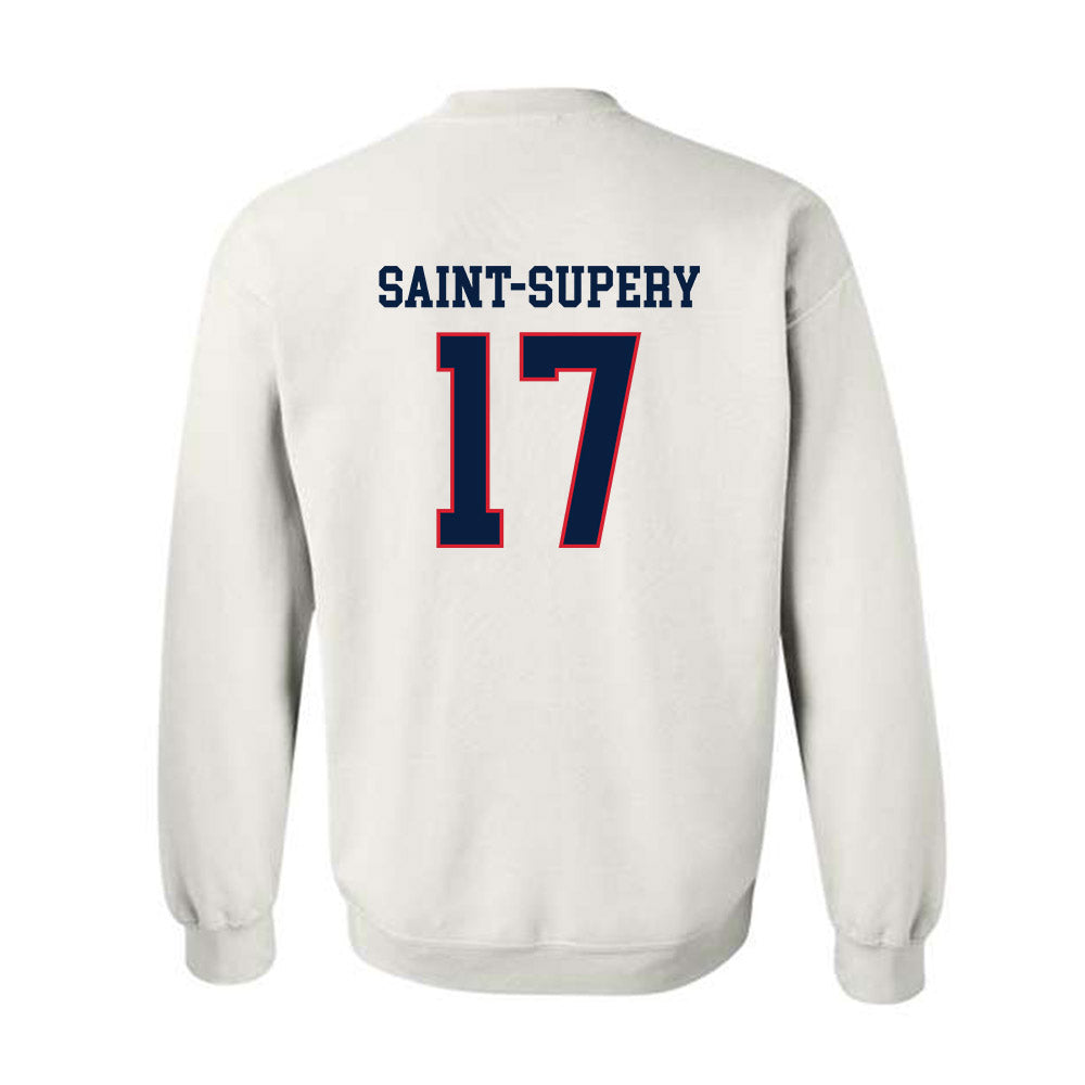 Gonzaga - NCAA Men's Basketball : Mario Saint-Supery - Classic Shersey Crewneck Sweatshirt-1