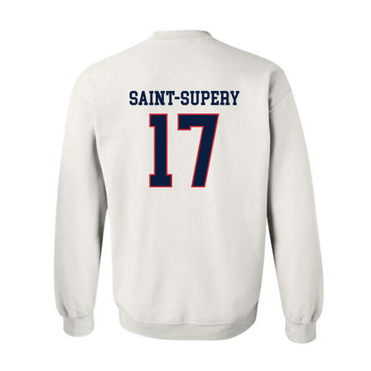 Gonzaga - NCAA Men's Basketball : Mario Saint-Supery - Classic Shersey Crewneck Sweatshirt-1