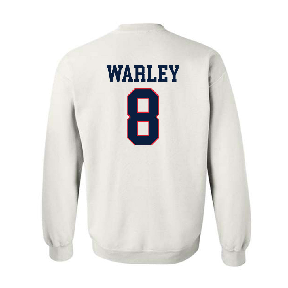 Gonzaga - NCAA Men's Basketball : Jalen Warley - Classic Shersey Crewneck Sweatshirt-1