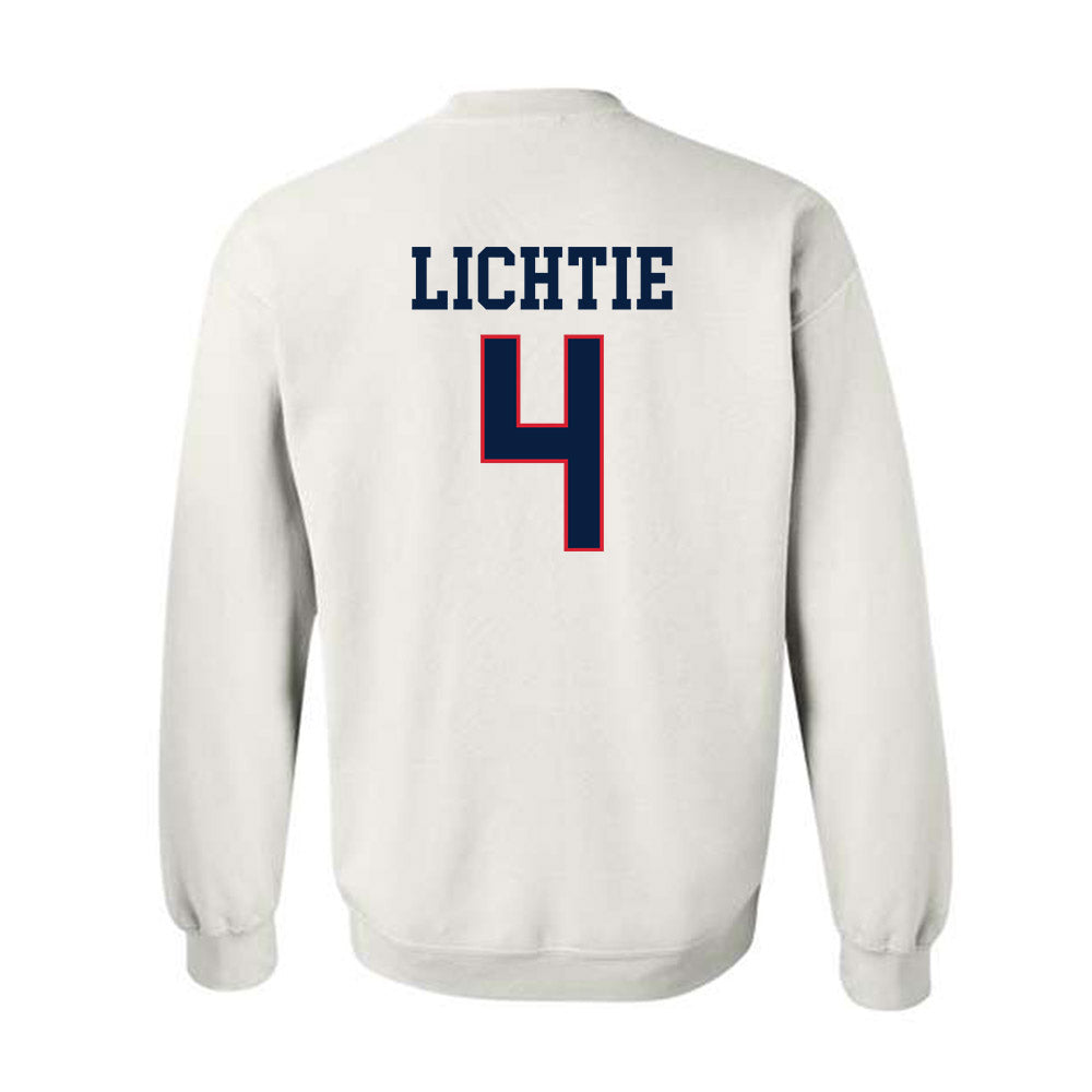 Gonzaga - NCAA Women's Basketball : Sierra Lichtie - Classic Shersey Crewneck Sweatshirt-1