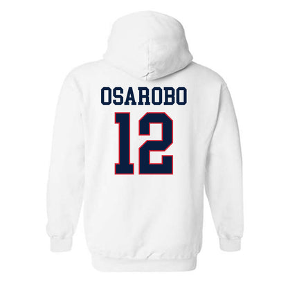Gonzaga - NCAA Women's Basketball : Christabel Osarobo - Classic Shersey Hooded Sweatshirt-1