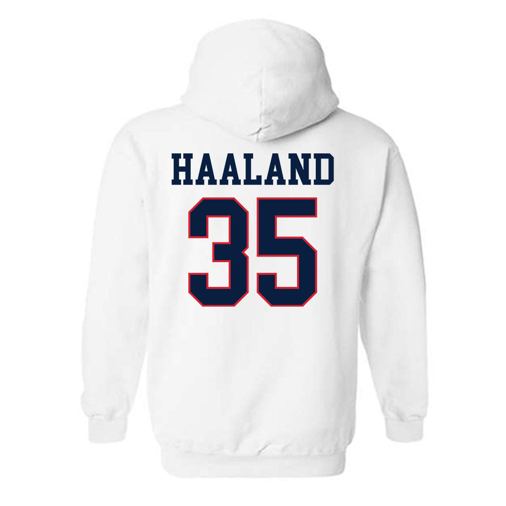 Gonzaga - NCAA Men's Basketball : Noah Haaland - Classic Shersey Hooded Sweatshirt