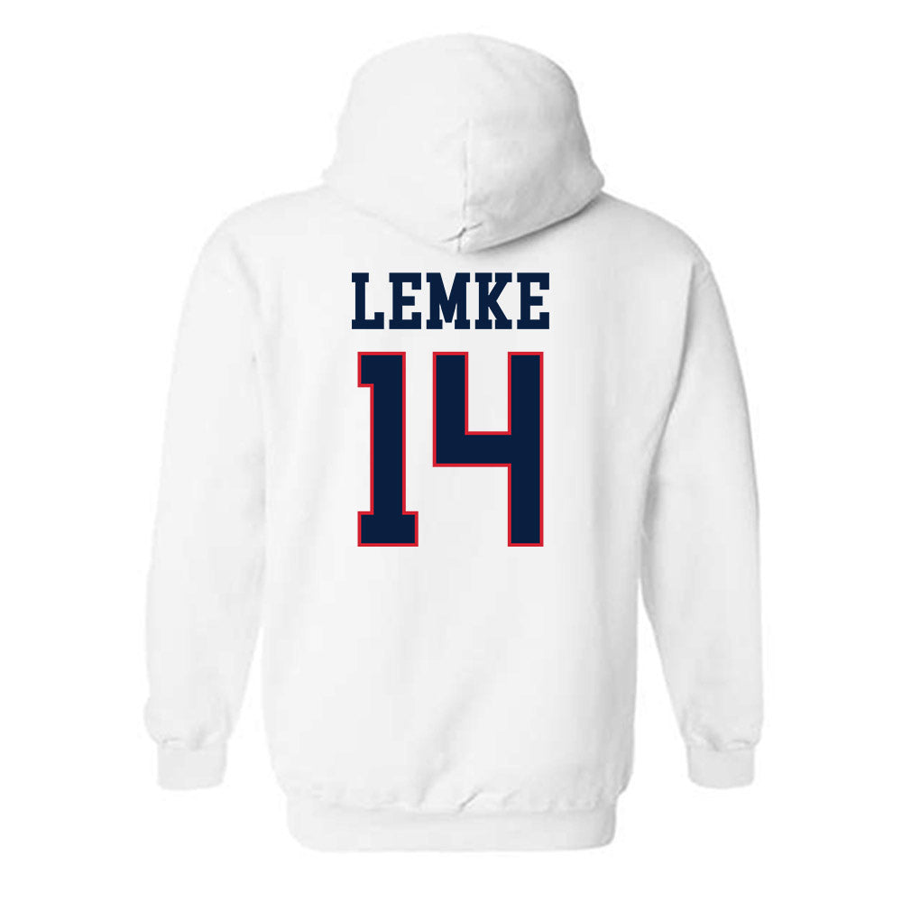 Gonzaga - NCAA Men's Basketball : Graydon Lemke - Classic Shersey Hooded Sweatshirt-1