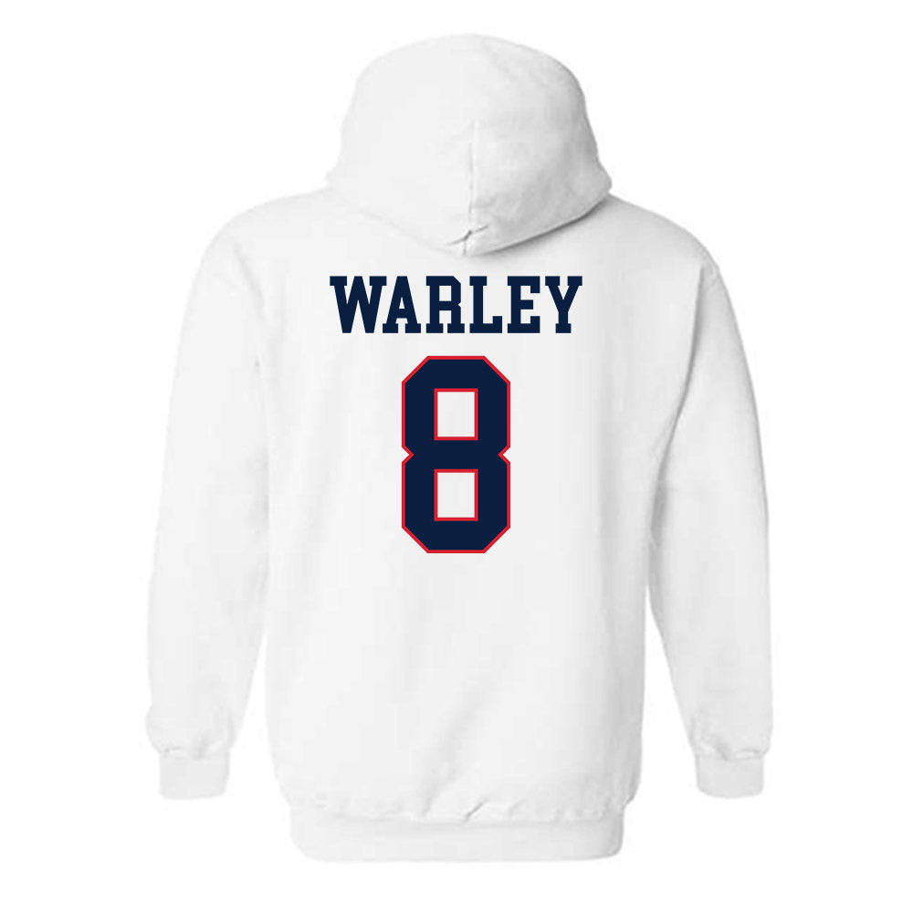 Gonzaga - NCAA Men's Basketball : Jalen Warley - Classic Shersey Hooded Sweatshirt-1