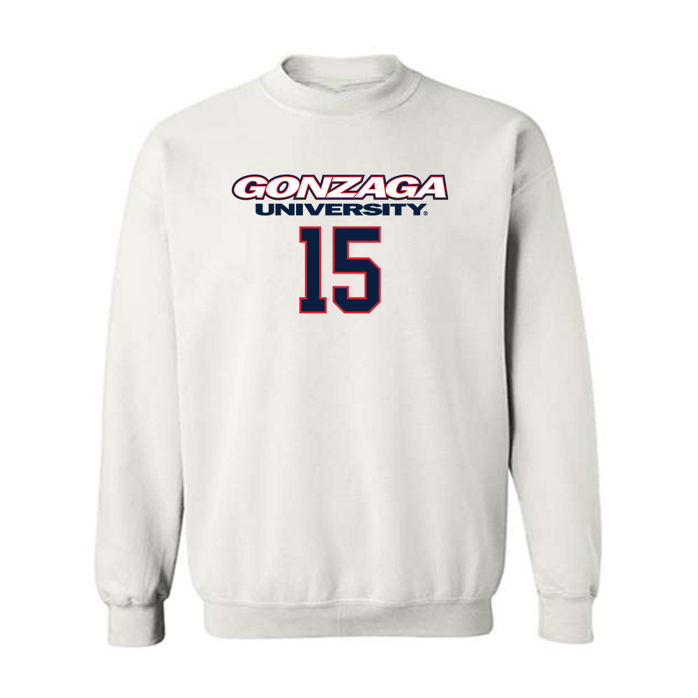 Gonzaga - NCAA Men's Basketball : Graham Ike - Classic Shersey Crewneck Sweatshirt-0