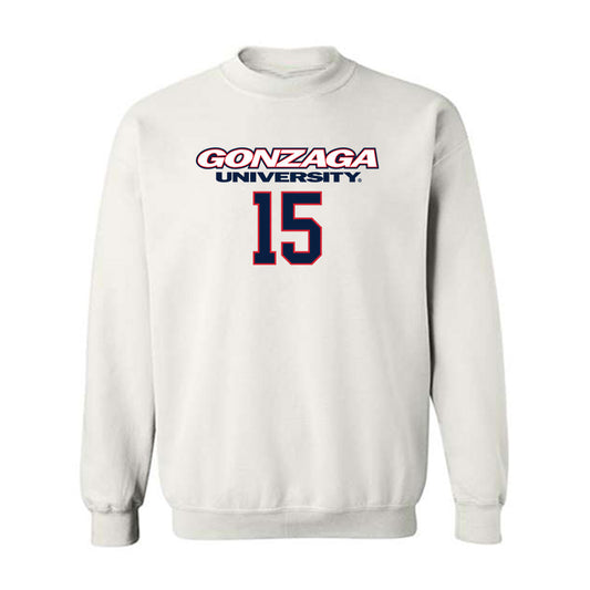 Gonzaga - NCAA Men's Basketball : Graham Ike - Classic Shersey Crewneck Sweatshirt-0