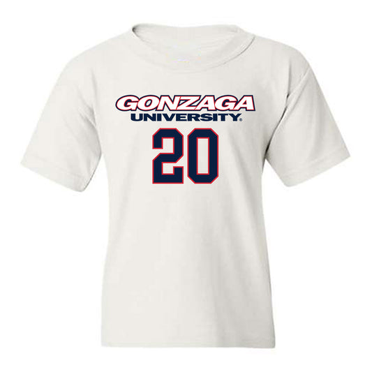 Gonzaga - NCAA Women's Basketball : taylor smith - Classic Shersey Youth T-Shirt-0