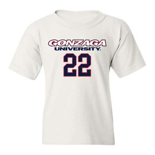 Gonzaga - NCAA Men's Basketball : Jun Seok Yeo - Classic Shersey Youth T-Shirt