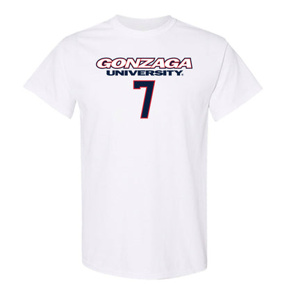Gonzaga - NCAA Men's Basketball : Tyon Grant-Foster - Classic Shersey T-Shirt-0