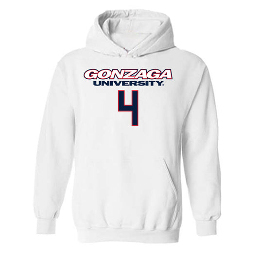 Gonzaga - NCAA Women's Basketball : Sierra Lichtie - Classic Shersey Hooded Sweatshirt-0
