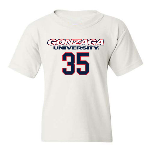 Gonzaga - NCAA Men's Basketball : Noah Haaland - Classic Shersey Youth T-Shirt