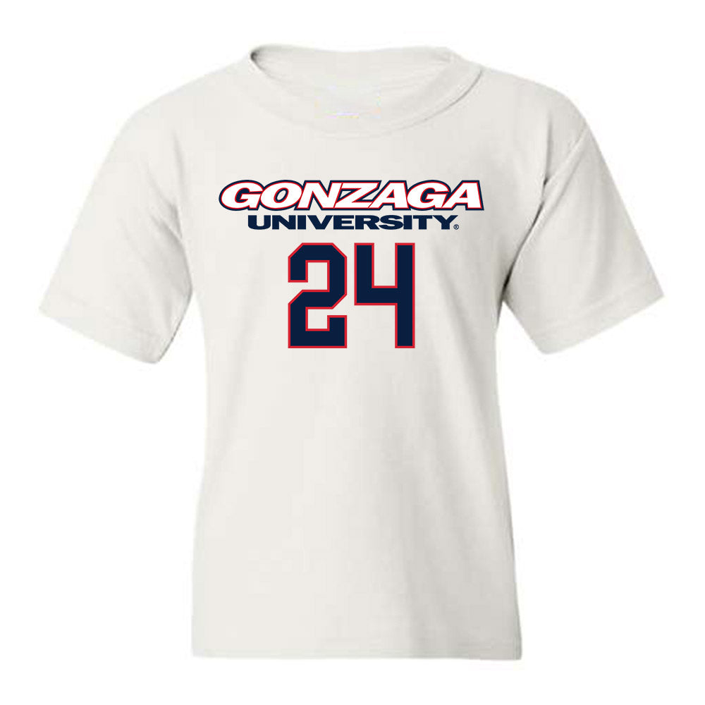 Gonzaga - NCAA Men's Basketball : Ismaila Diagne - Classic Shersey Youth T-Shirt